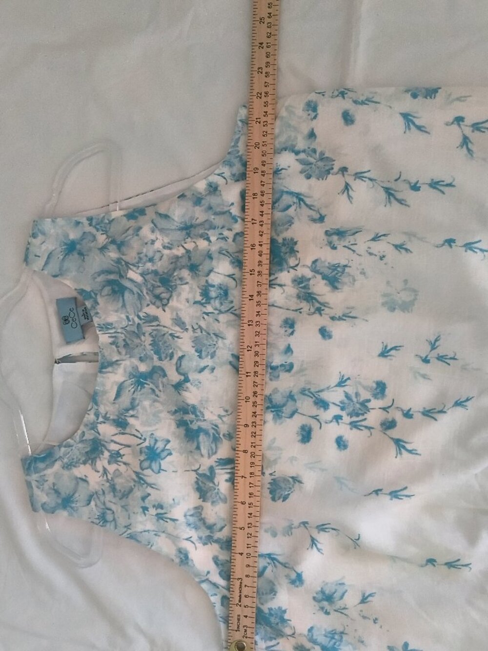 CeCe  sleeveless blouse size L - Picture 4 of 6